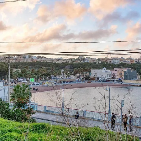 Sea-view Terrace Maisonette, Steps From Paceville By 360 Estates