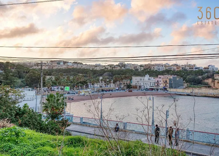 Sea-view Terrace Maisonette, Steps From Paceville By 360 Estates